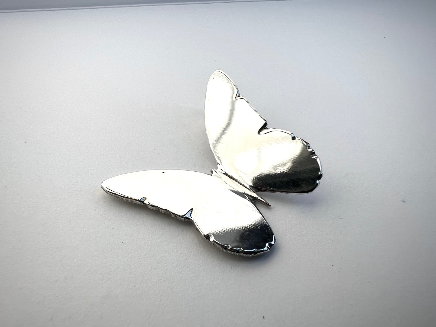 Purple Emperor Butterfly Pendant