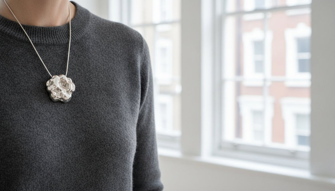 Crinkled Silver Pendant UK: An Artisan Guide to Handcrafted Elegance