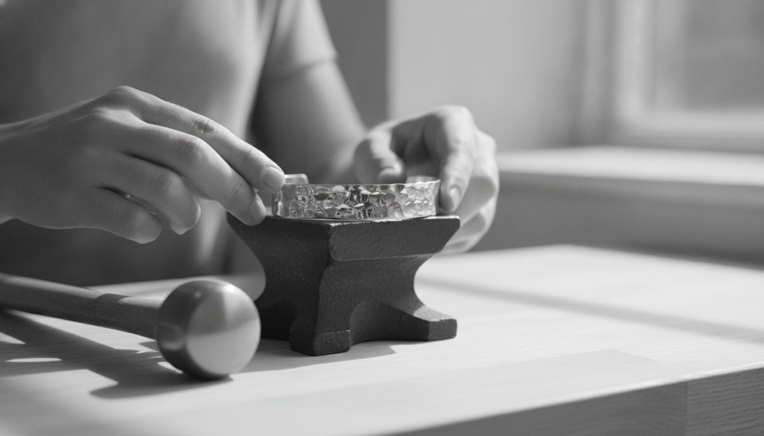 What is Struck Silver Jewellery? A Guide to Artisan Silversmithing