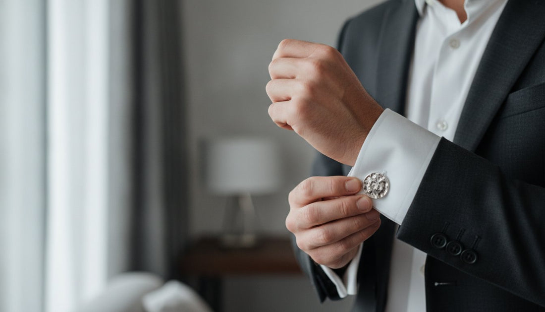 Artisan Silver Cufflinks for Men: A Guide to Modern British Style