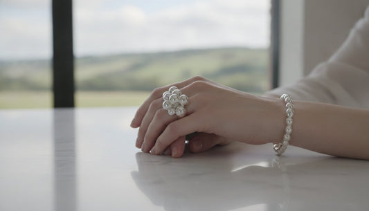 The Allure of the Bubble Texture Silver Jewellery Set: An Artisan Guide