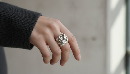 The Brutalist Silver Cocktail Ring: A Guide to Bold, Contemporary Statement Jewellery
